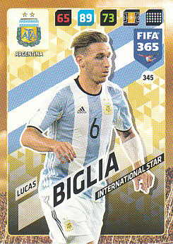 Lucas Biglia Argentina 2018 FIFA 365 International Star #345